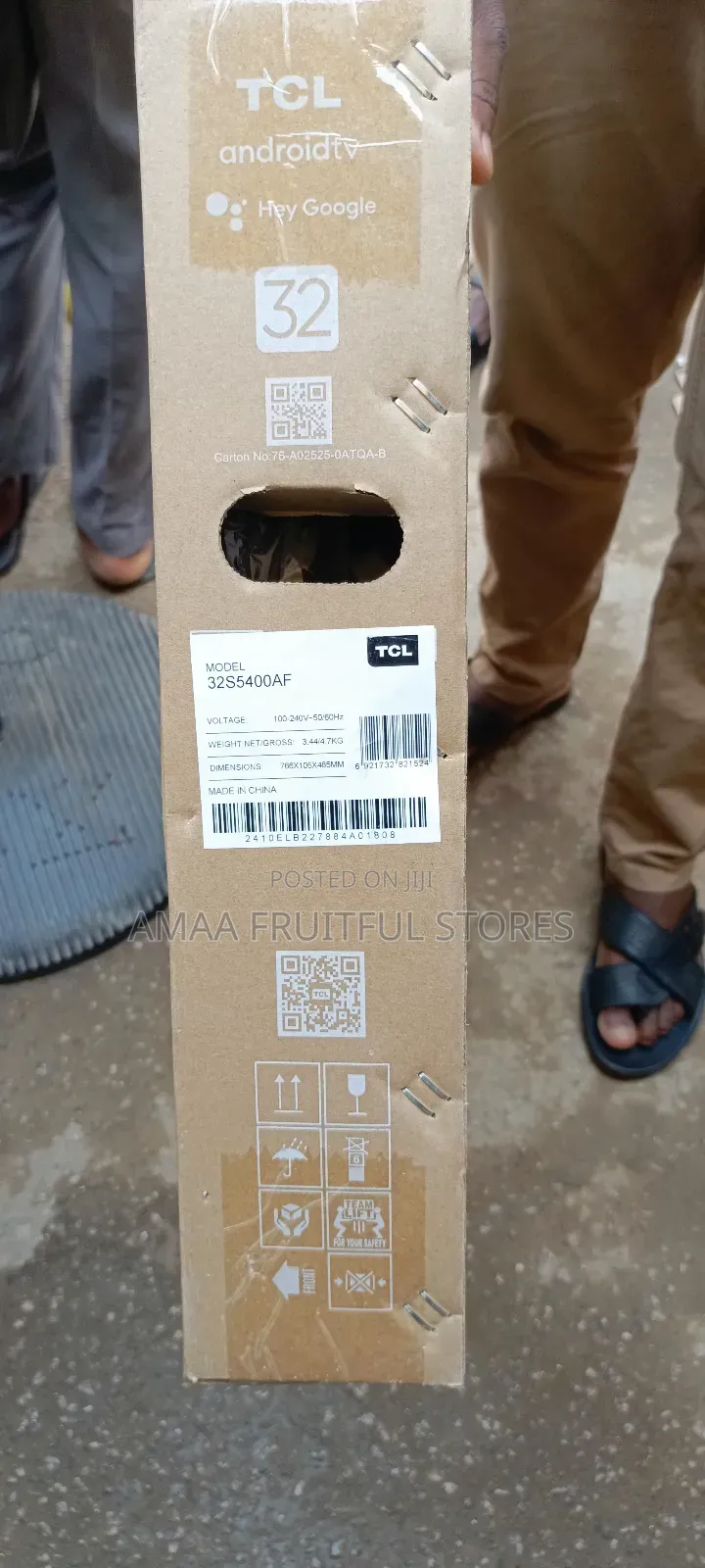 32inches TCL Google Smart Tv