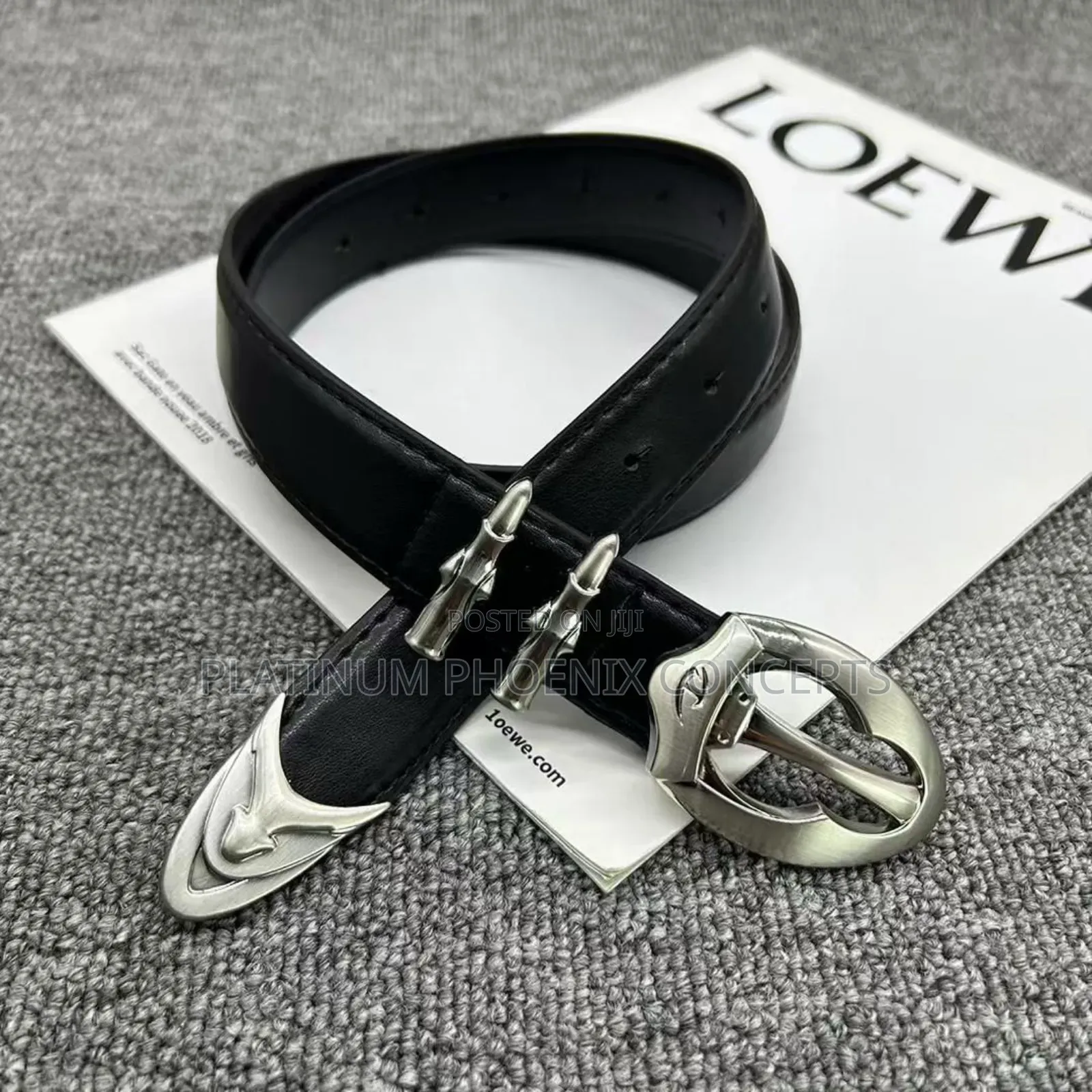 Luxury Threading Fashion Belt