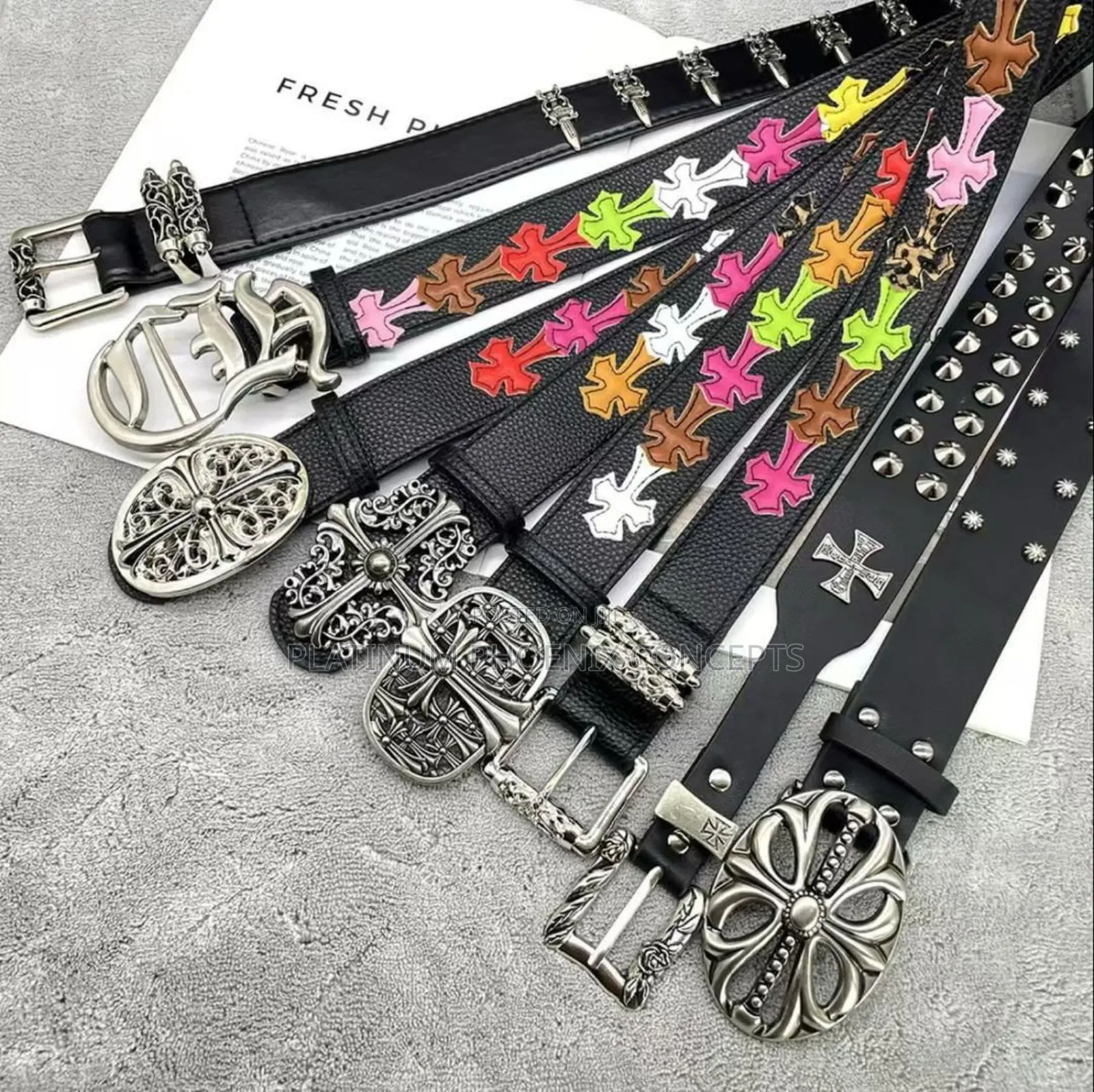 Luxury Threading Fashion Belt