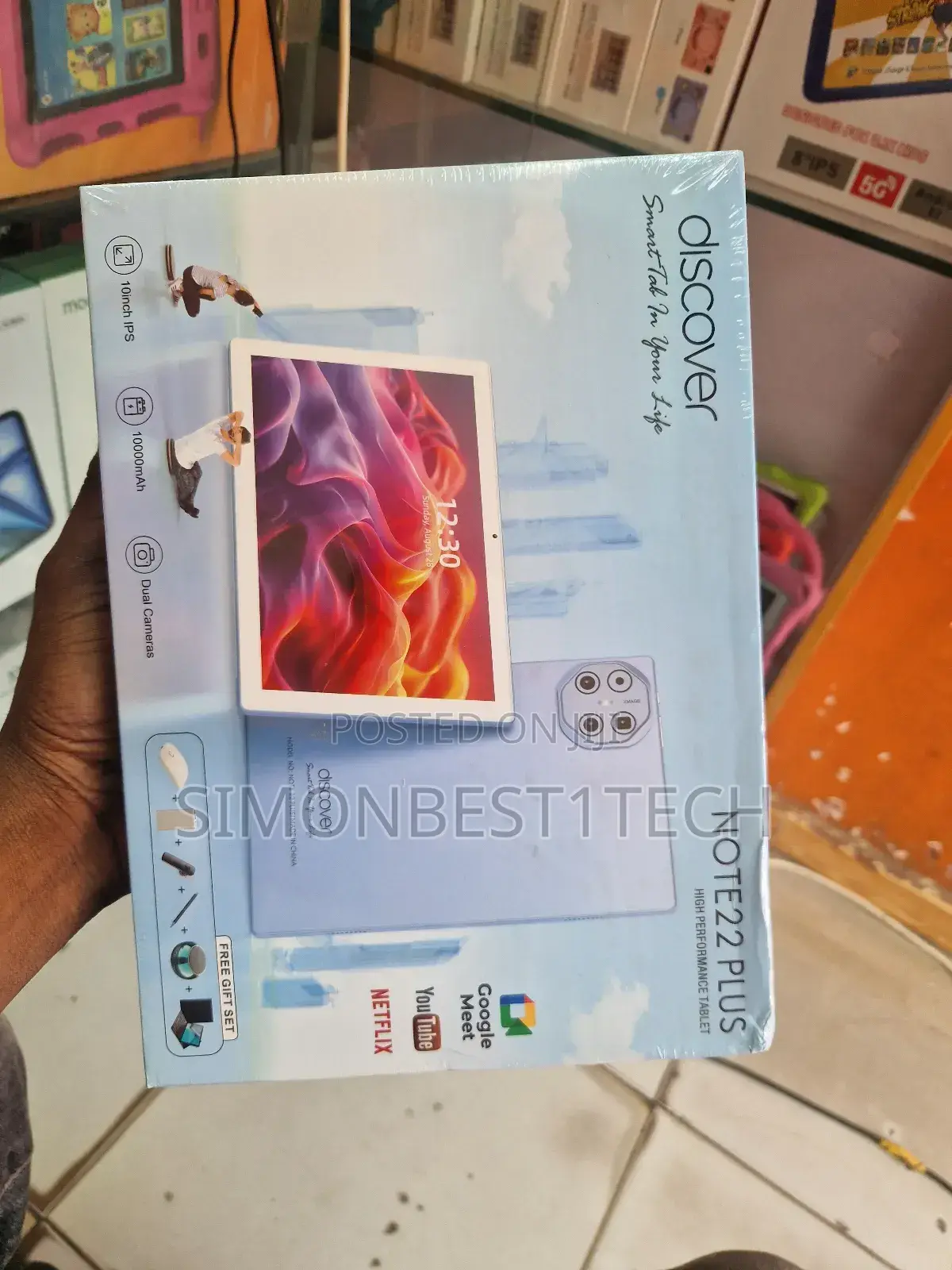 New Discover Note 22 Plus 1 TB Silver