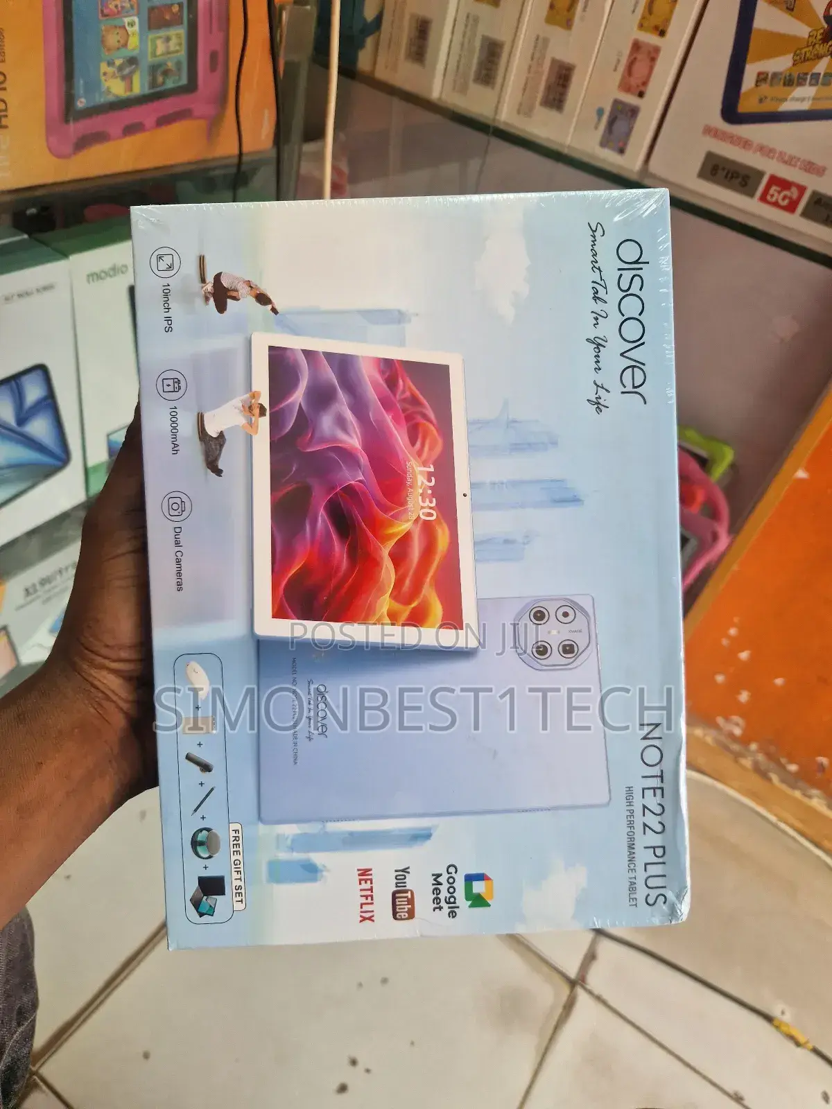 New Discover Note 22 Plus 1 TB Silver