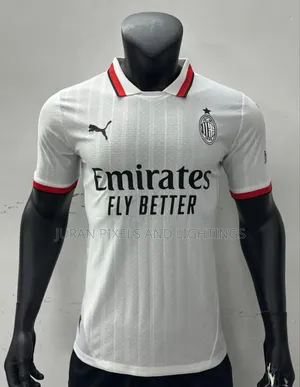 Photo - Ac Milan New Season Away Jersey With Customization.