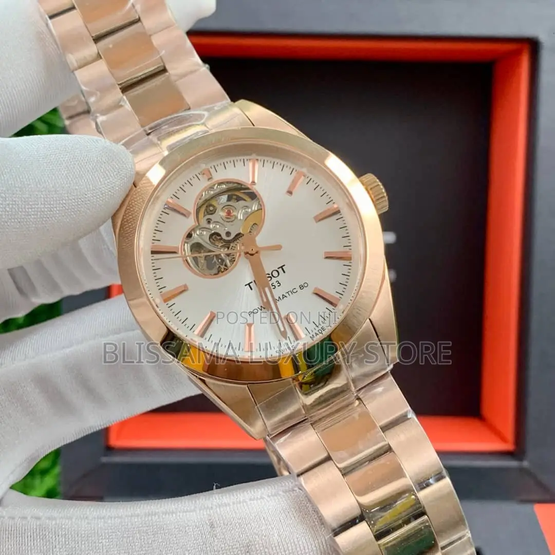 Tissot Luxury Quality Chain Strap Authomatic Wristwatches