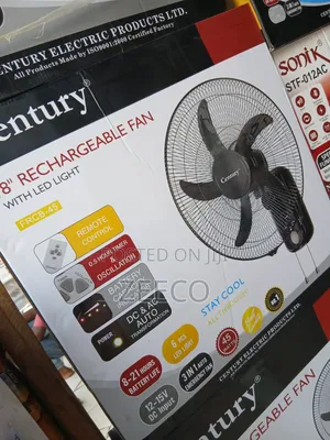 18" Rechargeable Wall Fan