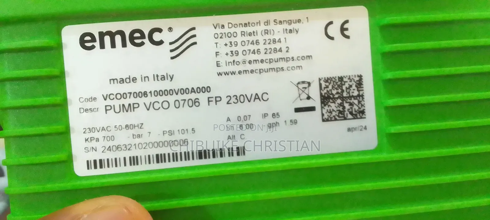Dosing Pump