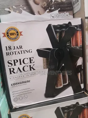 18 Jar Rotating Spice Rack