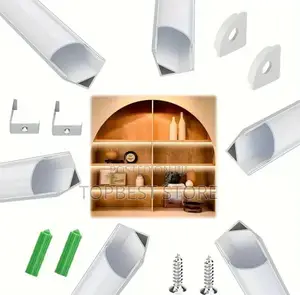 Angle Corner Lighting With Aluminum Profile 3meter Length