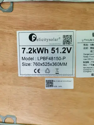 Felicity Solar Lithium Ion Battery 7.2kwh 48v Is Available