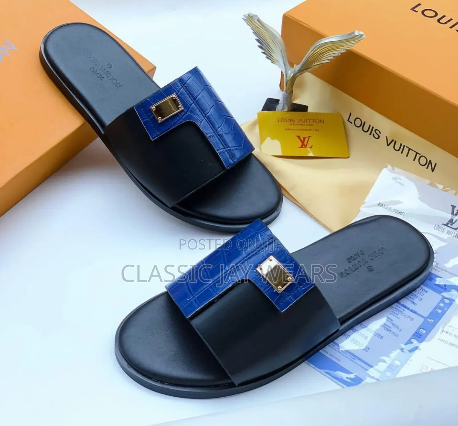 Quality Classic Latest Louis Vuitton Cover Slippers for Men