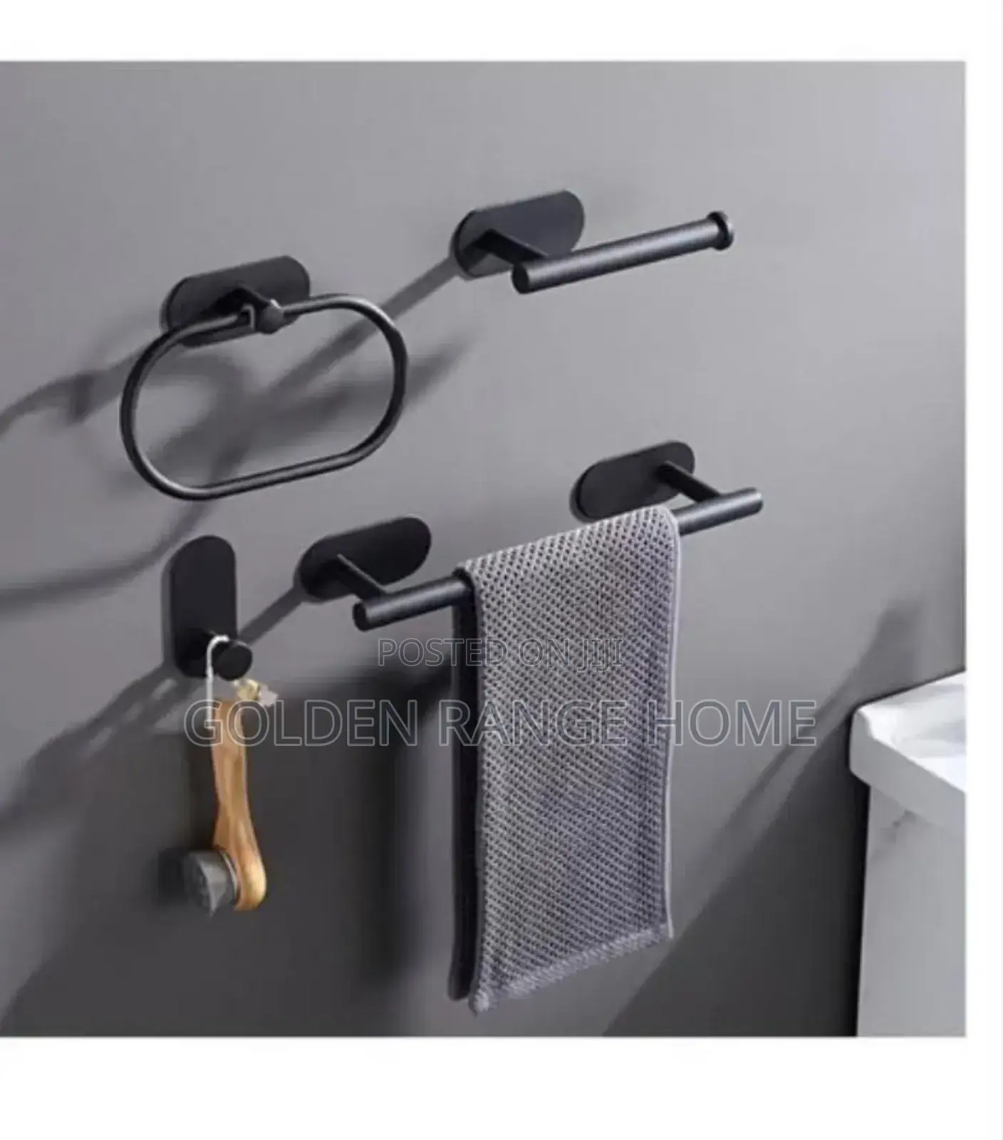 4 Set Bathroom Accessories