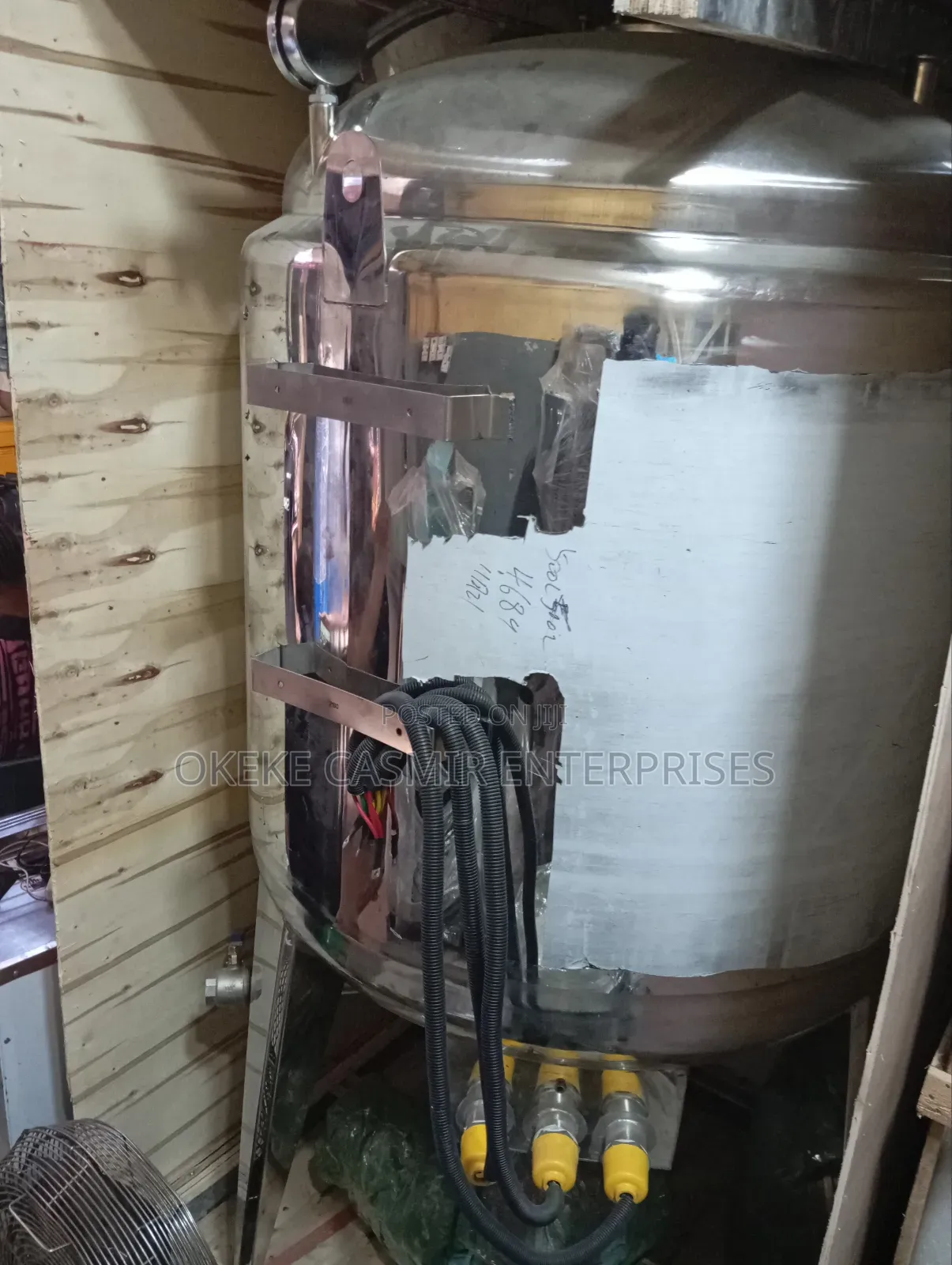 Heating and Cooling Pasteurizer Tank 500l