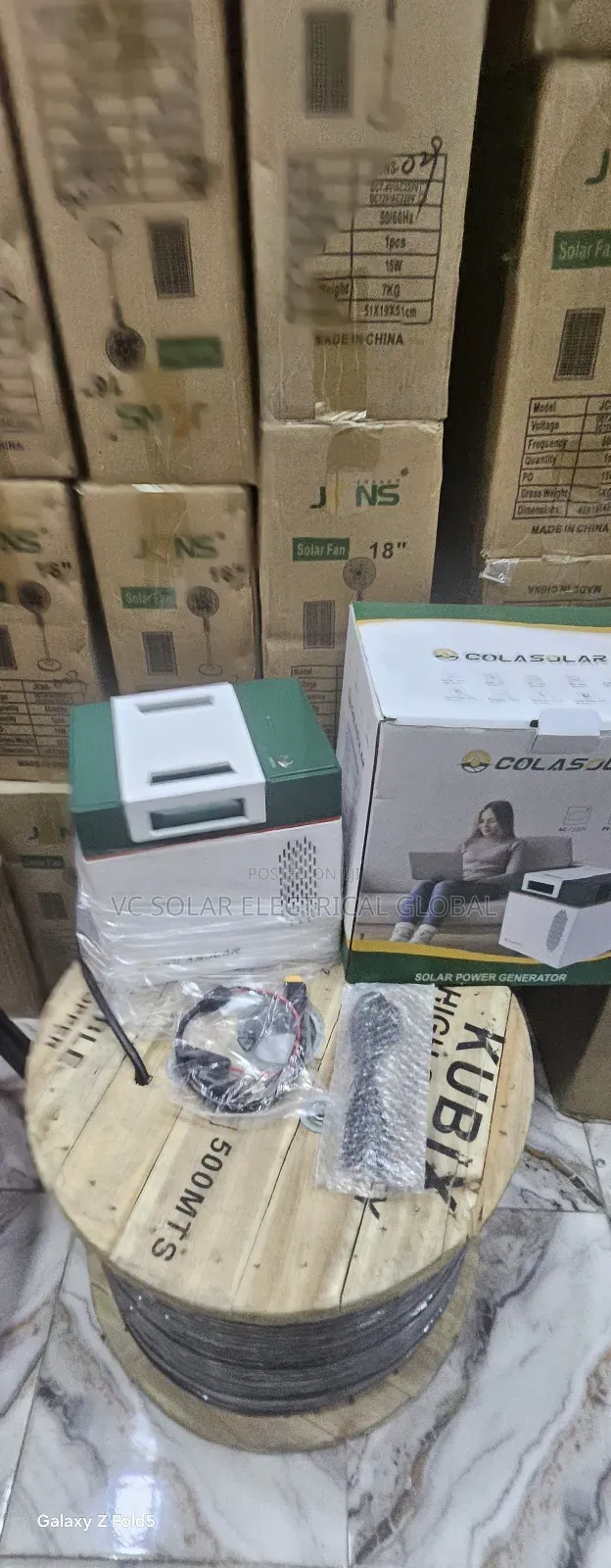 All in One Cola Solar Generator 2000w