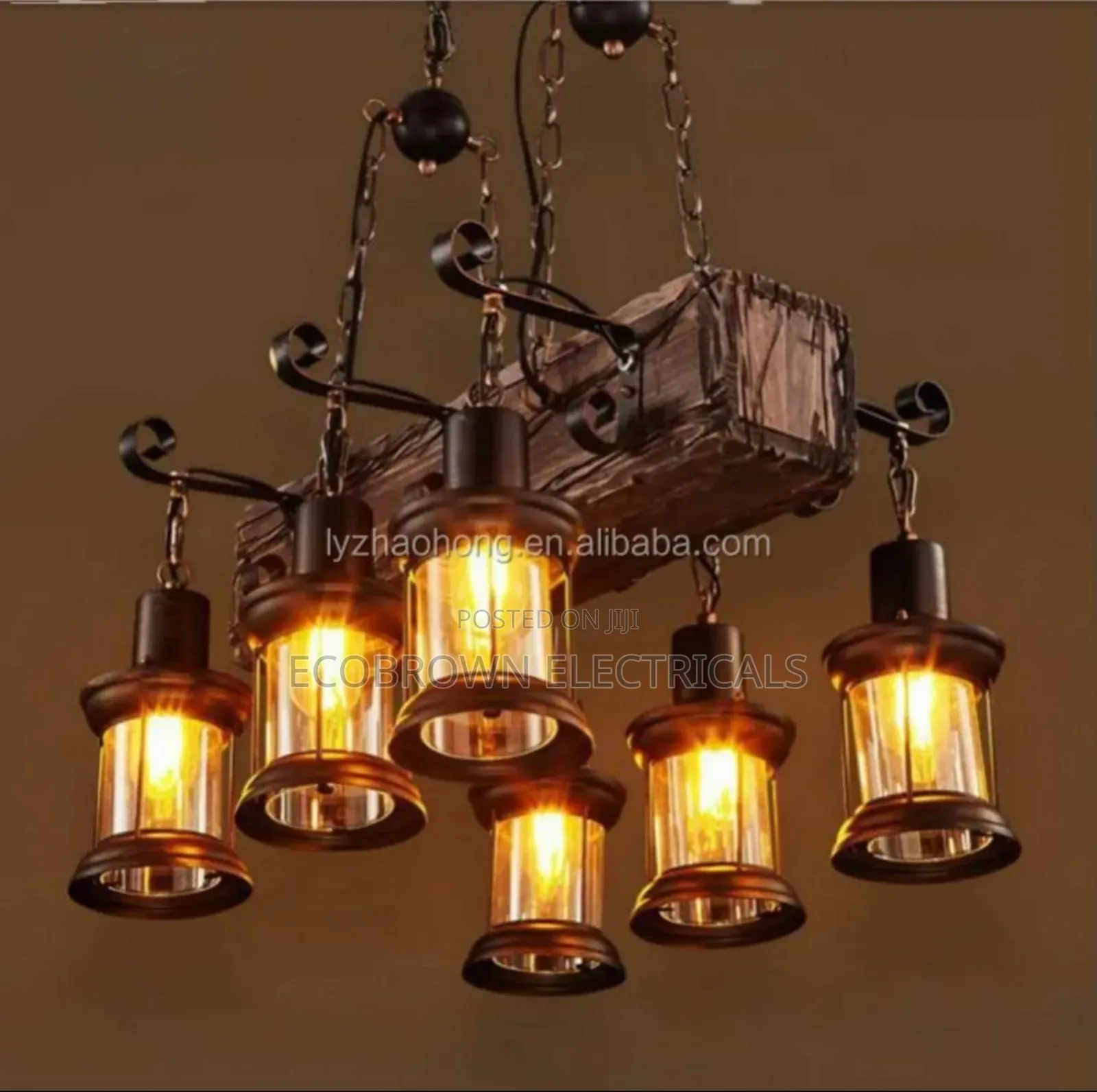 Big Vintage Chandelier Fitting Light