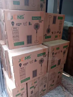 Jcns 16inches Solar Fan That Comes With 25watts Panel