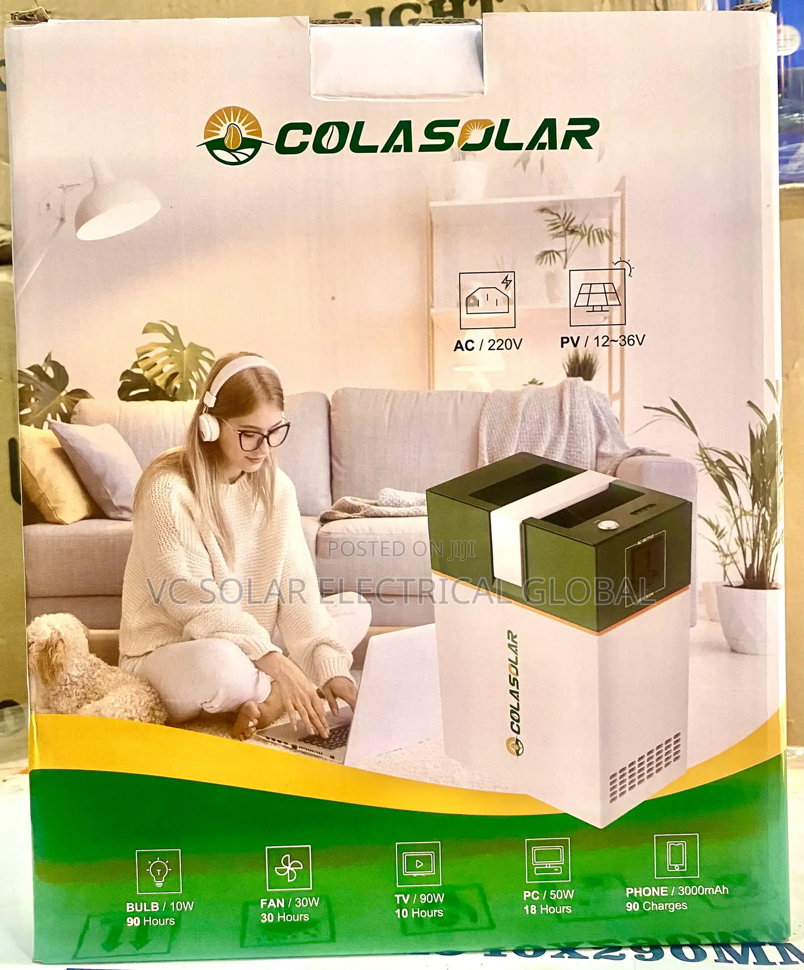 Cola Sola Generator 300w 1kva