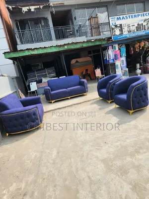 Padded Complete Set of Sofa Chairs