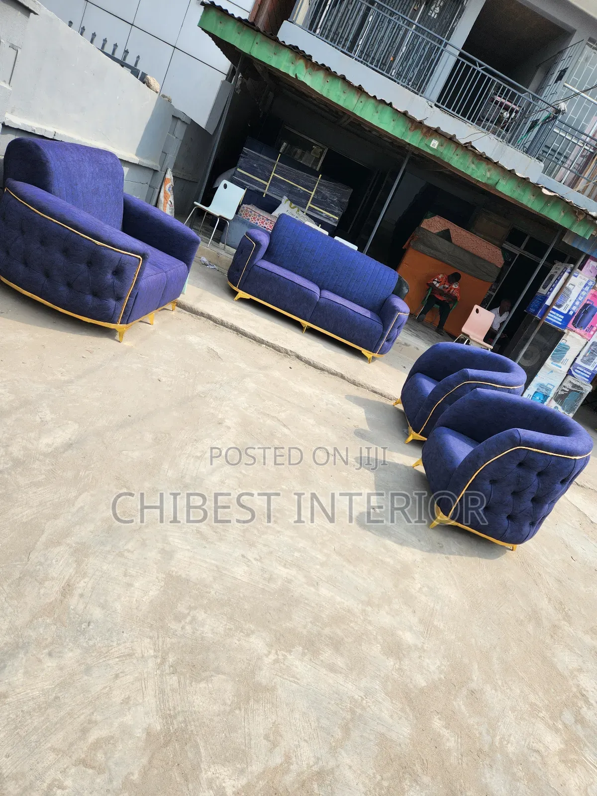 Quality Seven Seaters Fabric Sofa.