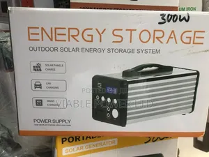 300w Solar Generators With the Solar Panel