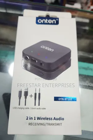 Photo - Onten 2 in 1 Bluetooth Audio Transmitter Receiver.
