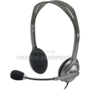 Logitech H111 Headset With Noise Cancellation.