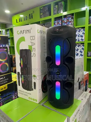 Photo - Cafini Bass Party Box Wireless Karaoke System