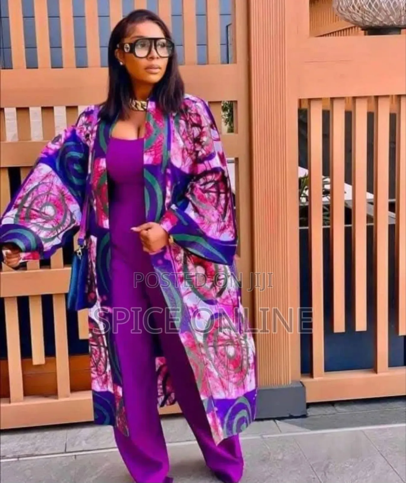 Classic Ankara Kimono Jacket