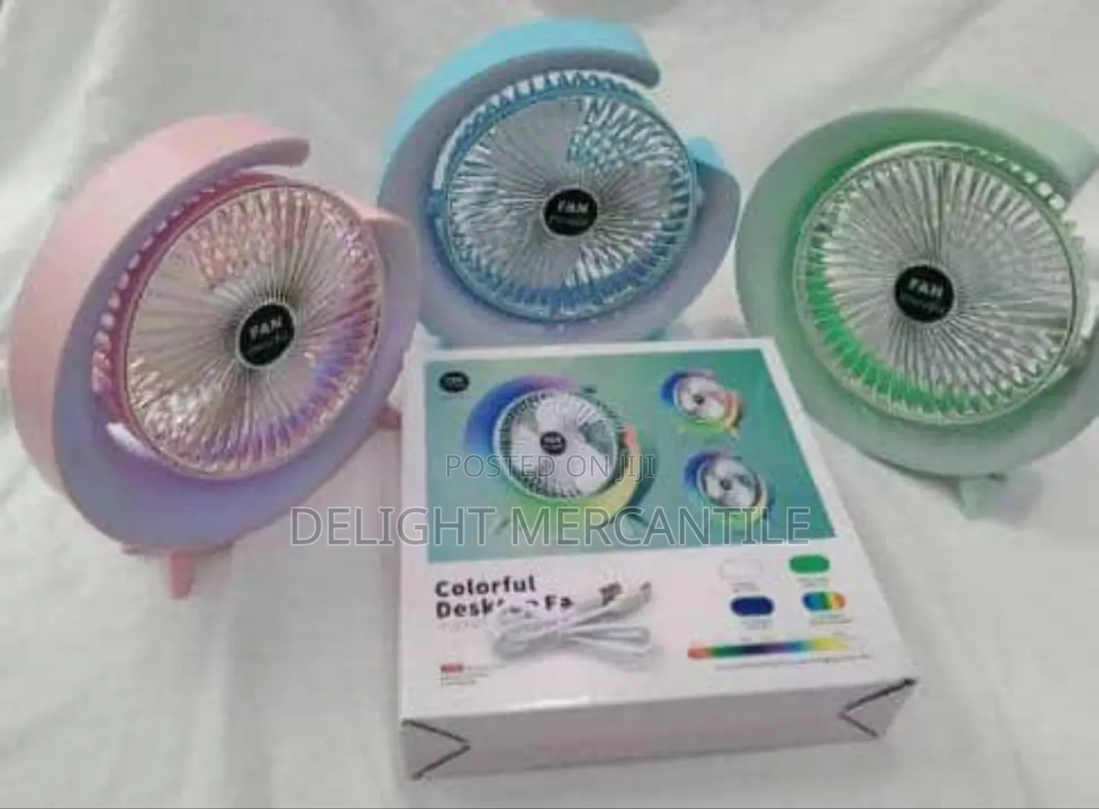Fan With RGB Light