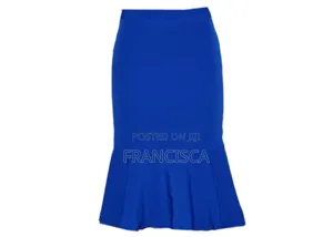 Ladies Corporate Elastic Waist Skirt