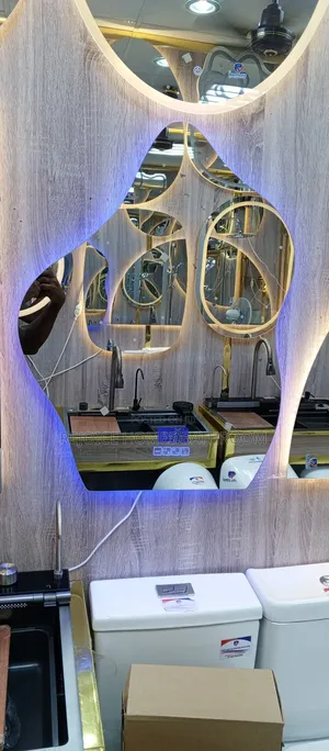Photo - Shapeless Frameless Led Mirror With Bluetooth