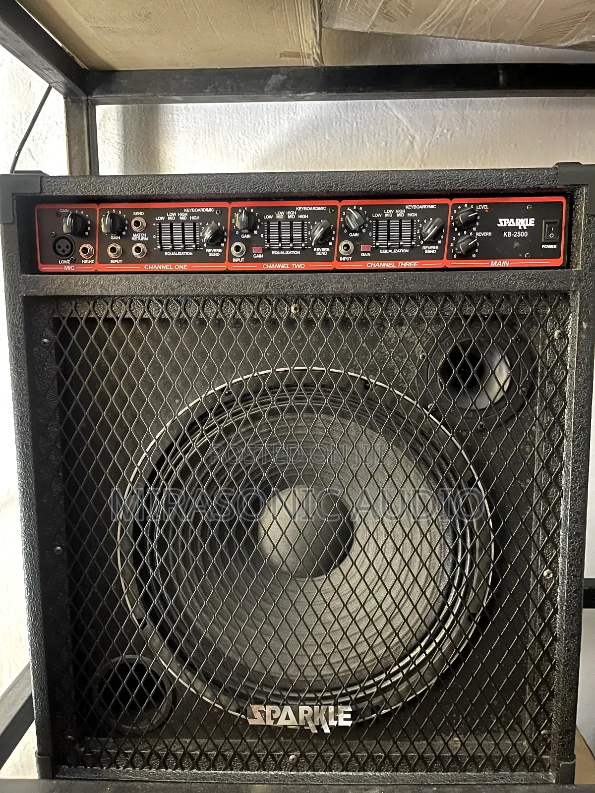 Sparkle 2500w Lead Guitar Amplifier And Keyboard Combo