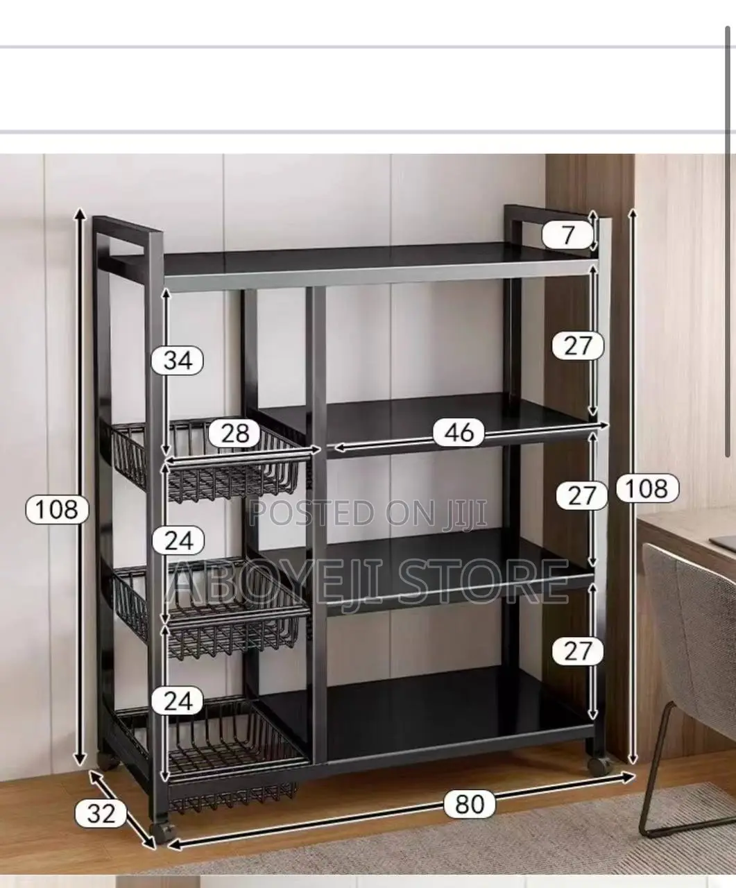 4 Layers Kitchen Shelf Heavy Duty