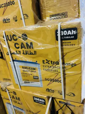 230ah Suc Cam Indian Tubular Battery Very Strong Warranty