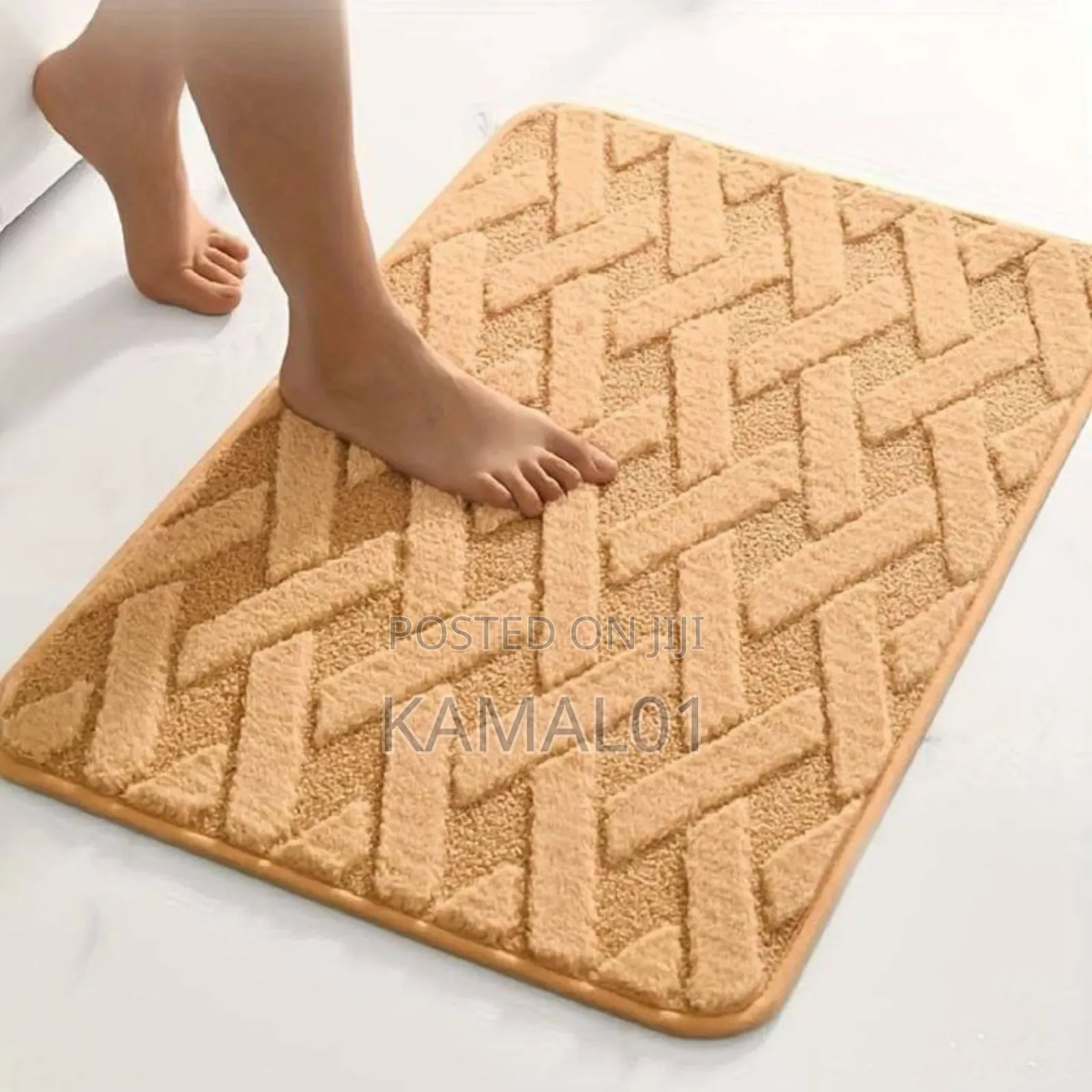 Fluffy Bathroom Rug Foot Mat