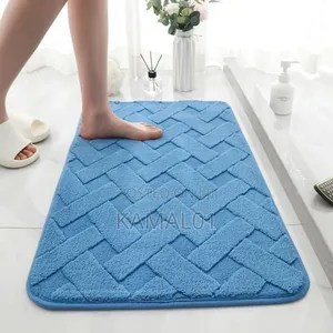 Fluffy Bathroom Rug Foot Mat