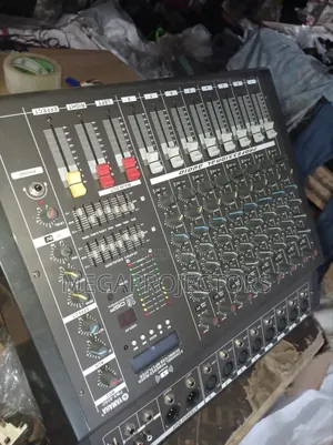 Yamaha Audio Mixer With Bluetooth. 8 Channels Powered Mixer