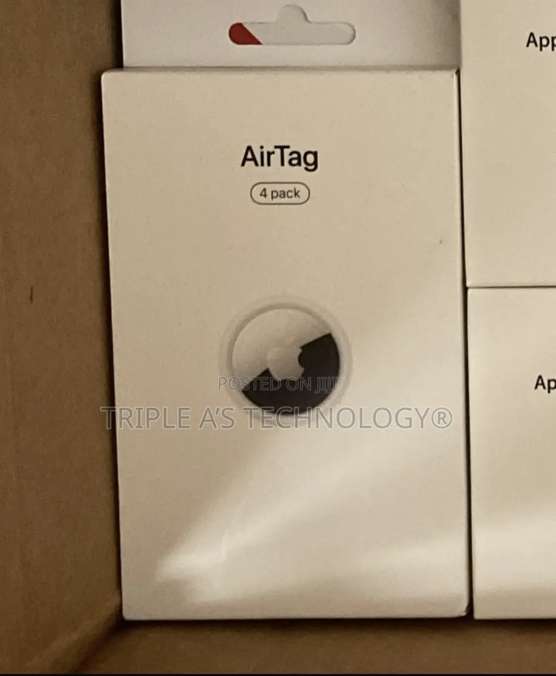 Authentic Apple Airtag (1st Generation) 4-in-1 Pack