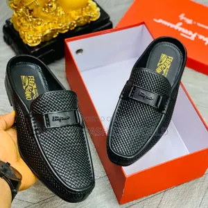 Casual Leather Half Shoe