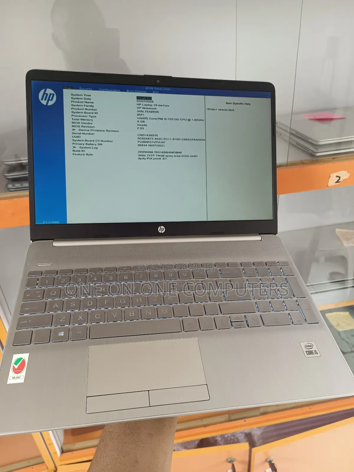 Laptop HP 15S 8GB Intel Core I5 SSD 1T