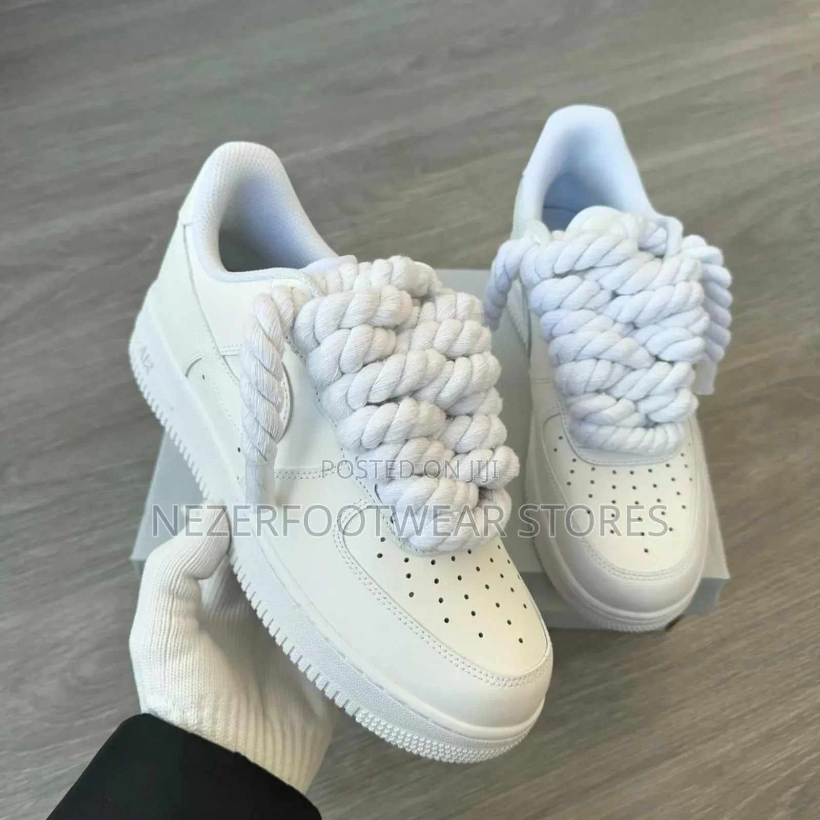 Newest Nike Airforce1 Big Chunky "12mm" Lace