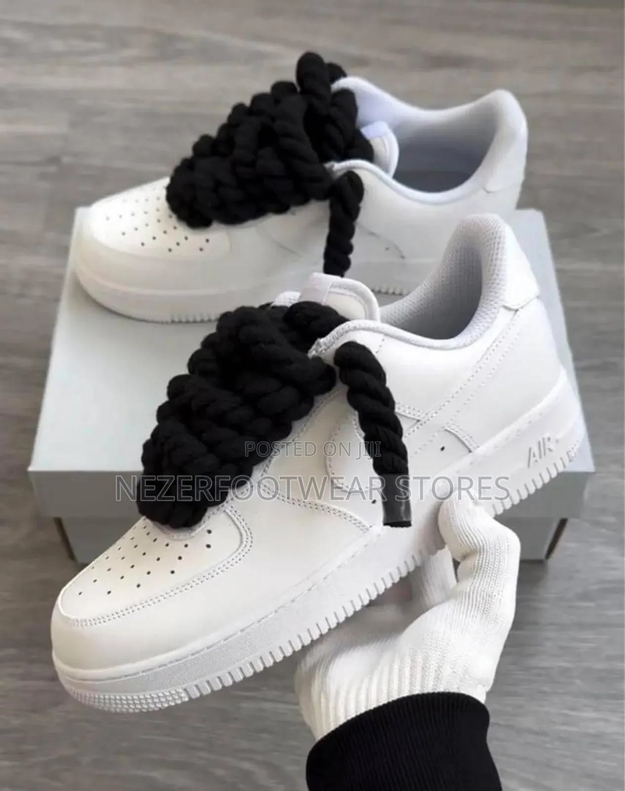 Newest Nike Airforce1 Big Chunky "12mm" Lace