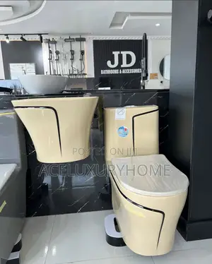 Luxury Milk Color Executive Water Closet