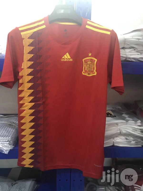 New Spain Would Cup Jersey