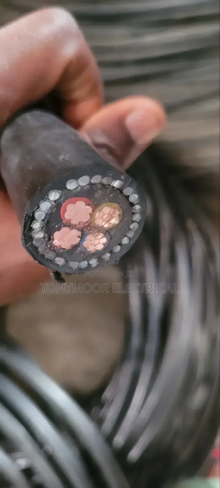 25mmx4core Armourd Cable