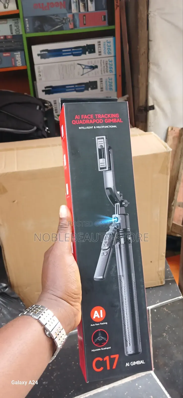 Quadrapod Ai Face Tracker Tripod Stand