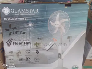 Glamstar Rechargeable Fan