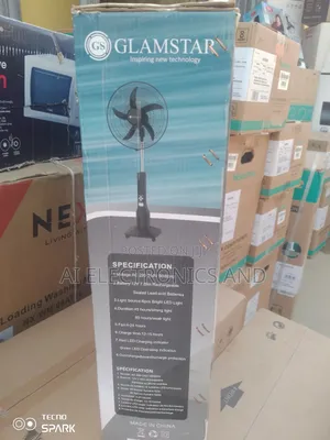 Glamstar Rechargeable Fan