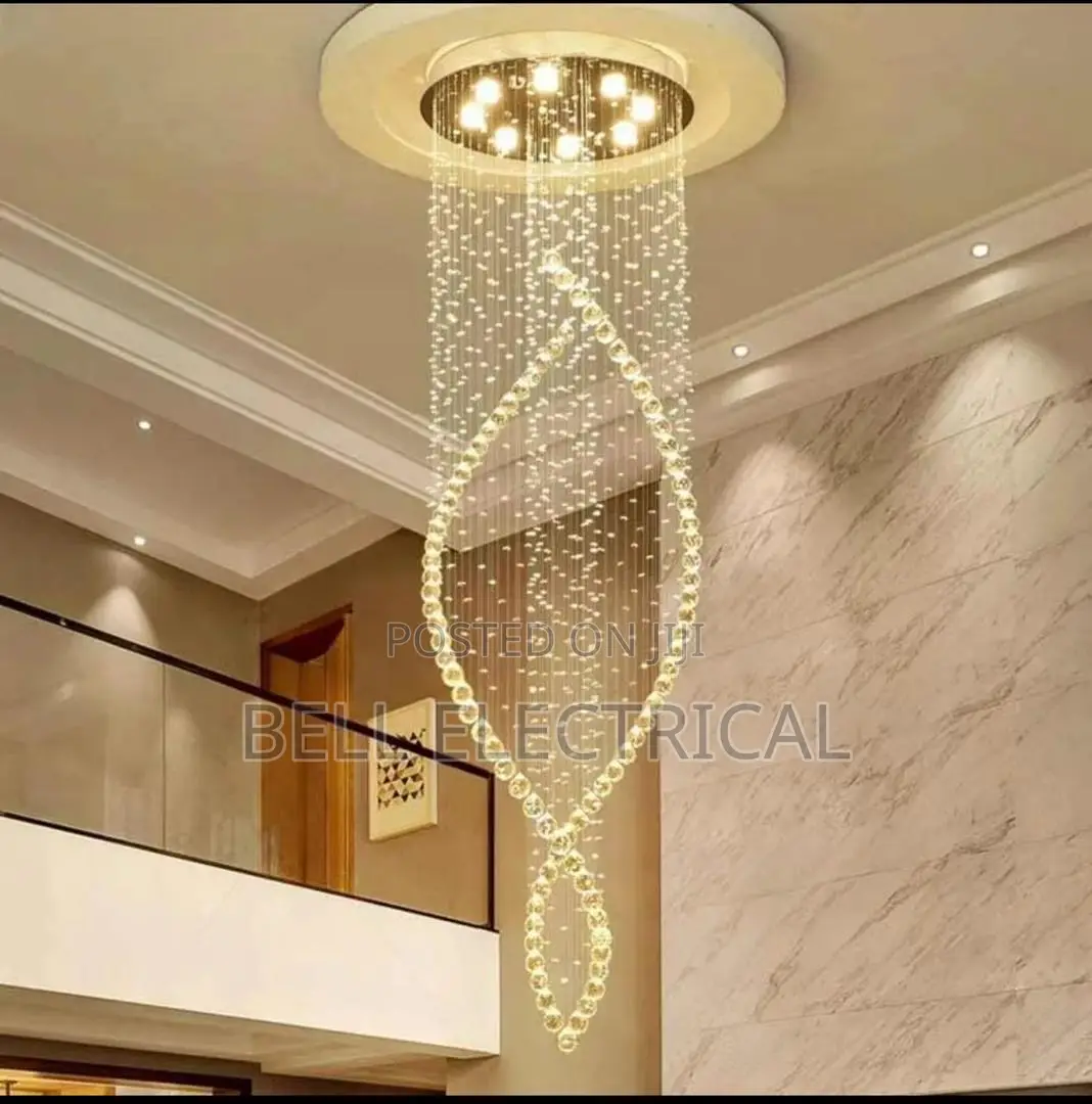 Luxury Crystal Drop Chandelier