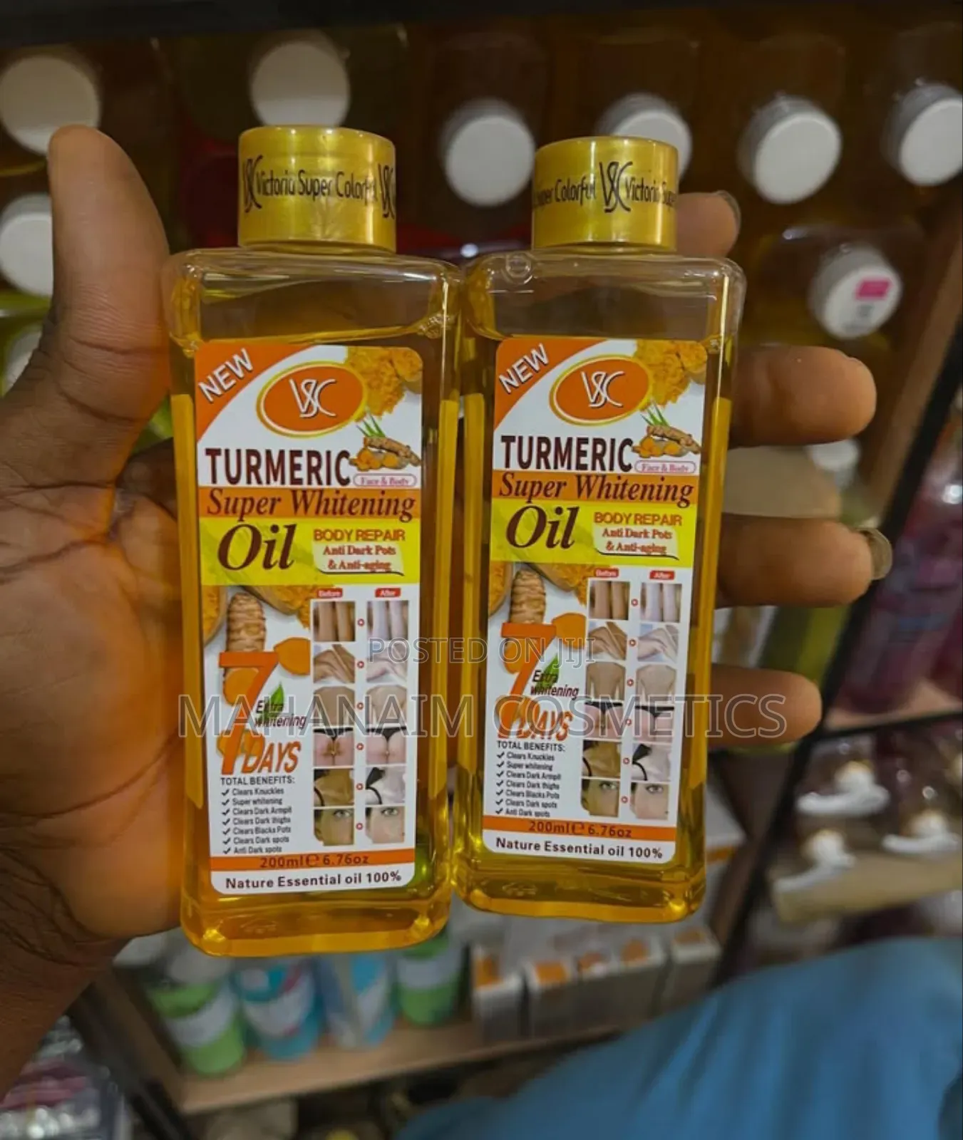 Tumeric Super Whitening Oil