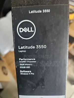 New Laptop Dell Latitude 3550 16GB Intel Core I7 SSD 512GB
