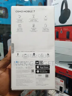 Dji Osmo Mobile 7 Gimbal Stabilizer for iPhone- Android.